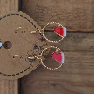 Santa Hat Earrings